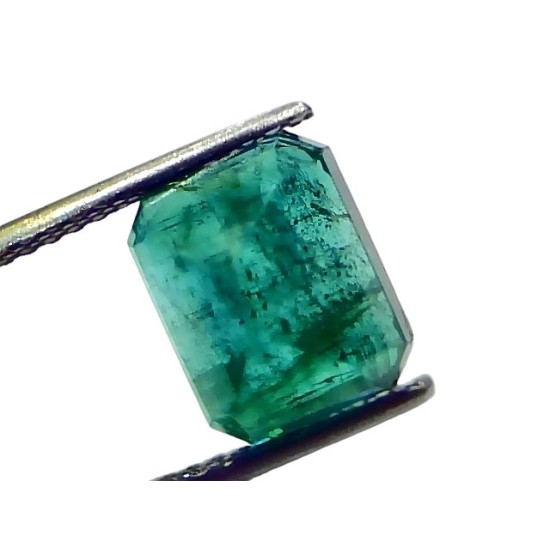 5.48 Ct Certified Untreated Natural Zambian Emerald Panna Gemstone