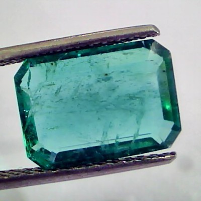 5.54 Ct Untreated Natural Zambian Emerald Gemstones AA+++