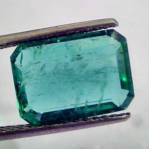 5.54 Ct Untreated Natural Zambian Emerald Gemstones AA+++