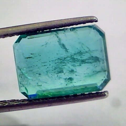 5.54 Ct Untreated Natural Zambian Emerald Gemstones AA+++