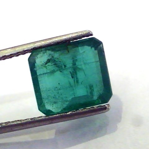 5.56 Ct Untreated Unheated Natural Zambian Emerald Gemstone AA