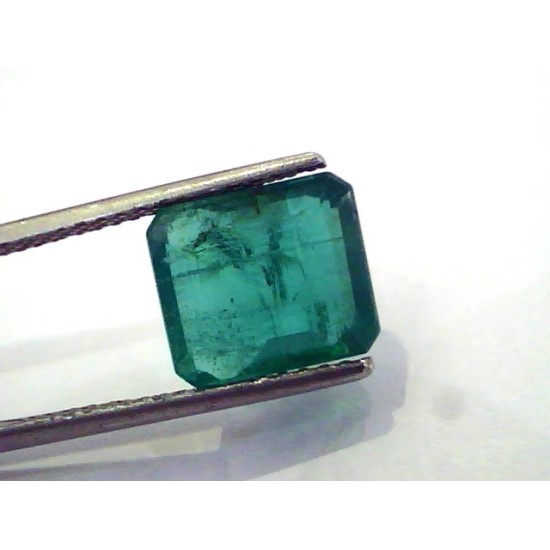 5.56 Ct Untreated Unheated Natural Zambian Emerald Gemstone AA