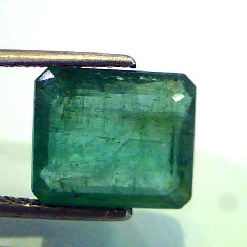 5.61 Ct Untreated Natural Zambian Green Emerald Gemston (Panna)