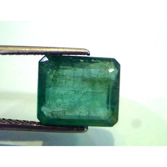 5.61 Ct Untreated Natural Zambian Green Emerald Gemston (Panna)