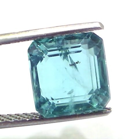 5.74 Ct GII Certified Untreated Natural Zambian Emerald Gems AAAAA