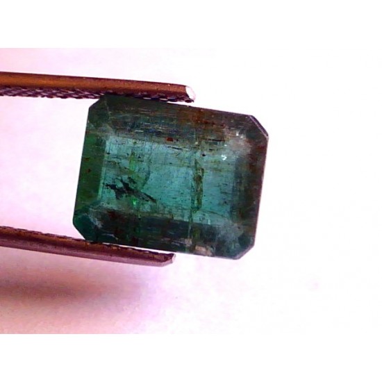 5.75 Ct Untreated Natural Zambian Green Emerald Gemston (Panna)