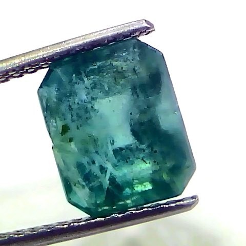 5.77 Ct Certified Untreated Natural Zambian Emerald Panna Gemstone