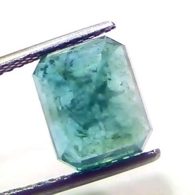 5.77 Ct Certified Untreated Natural Zambian Emerald Panna Gemstone