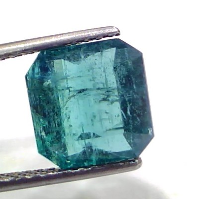 5.77 Ct GII Certified Untreated Natural Zambian Emerald Gems AAA