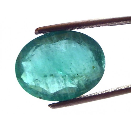5.77 Ct Untreated Natural Zambian Emerald Panna Mercury Gemstone