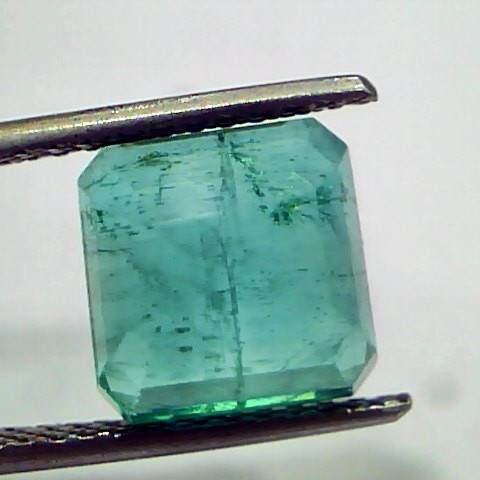 5.84 Ct Untreated Natural Zambian Emerald Gemstone Panna Gems AAAAA