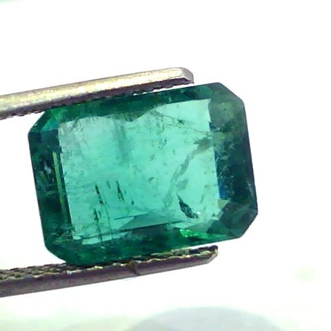 5.87 Ct Untreated Unheated Natural Zambian Emerald Gemstone AAA