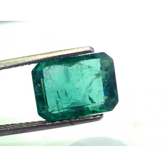 5.87 Ct Untreated Unheated Natural Zambian Emerald Gemstone AAA