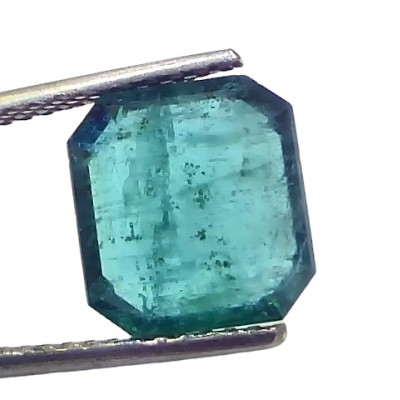 5.88 Ct GII Certified Untreated Natural Zambian Emerald Panna Gems 5.88 Ct GII Certified Untreated Natural Zambian Emerald Panna Gems