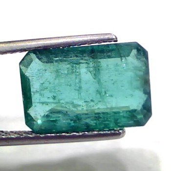 5.88 Ct GII Certified Untreated Natural Zambian Emerald Gems AA
