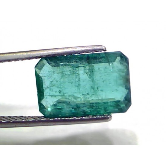 5.88 Ct GII Certified Untreated Natural Zambian Emerald Gems AA