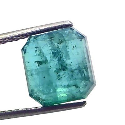 5.88 Ct GII Certified Untreated Natural Zambian Emerald Panna Gems 5.88 Ct GII Certified Untreated Natural Zambian Emerald Panna Gems