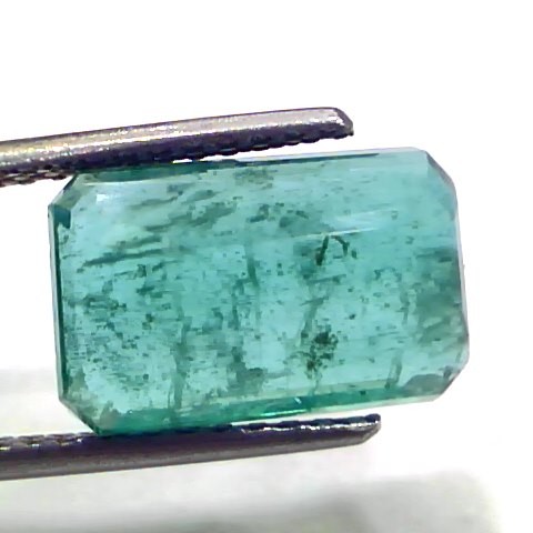 5.88 Ct GII Certified Untreated Natural Zambian Emerald Gems AA