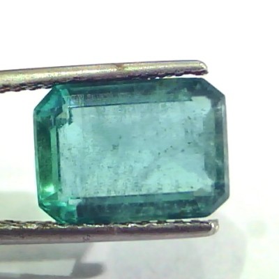 5.92 Ct Untreated Natural Zambian Emerald Gemstone Panna Stone