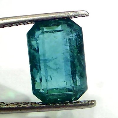 5.94 Ct GiI Certified Untreated Natural Zambian Emerald Gemstone Panna