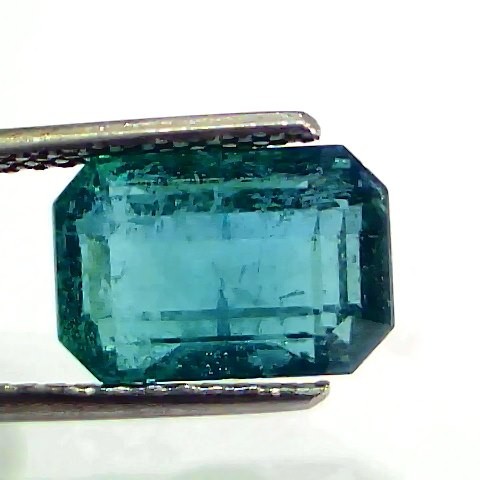 5.94 Ct GiI Certified Untreated Natural Zambian Emerald Gemstone Panna