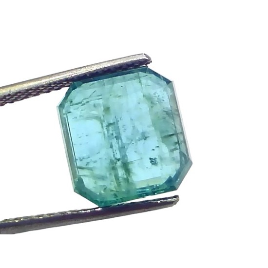 6.03 Ct GII Certified Untreated Natural Zambian Emerald Panna Gems