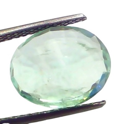 6.04 Ct IGI Certified Untreated Natural Colombian Emerald Panna Gems 6.04 Ct IGI Certified Untreated Natural Colombian Emerald Panna Gems