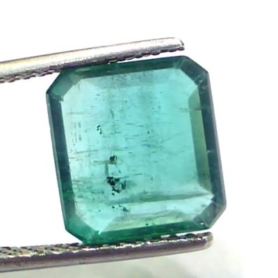 6.14 Ct GII Certified Untreated Natural Zambian Emerald Gems AAA