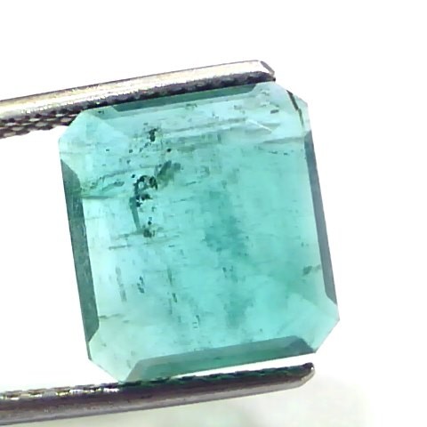 6.14 Ct GII Certified Untreated Natural Zambian Emerald Gems AAA