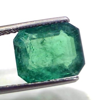 6.22 Ct GII Certified Untreated Natural Zambian Emerald Gems AA
