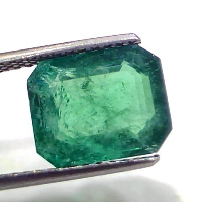 6.22 Ct GII Certified Untreated Natural Zambian Emerald Gems AA