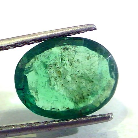 6.26 Ct Unheated Untreated Natural Zambian Emerald Panna Gems