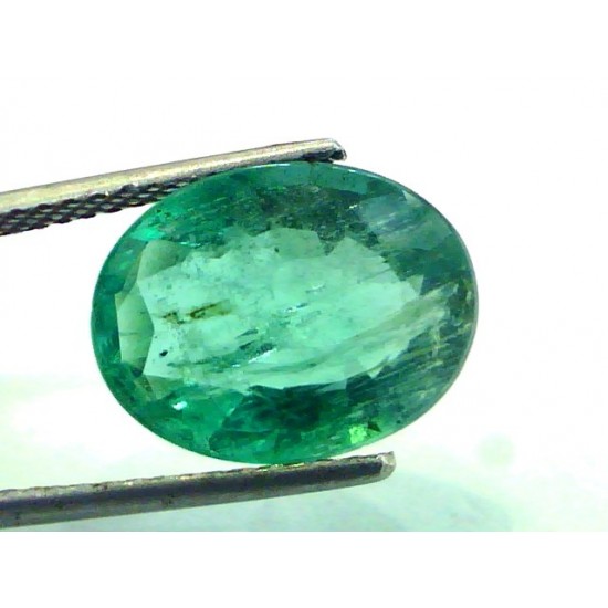 6.19 Ct Unheated Untreated Natural Zambian Emerald/Panna Gems