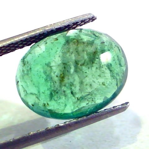 6.26 Ct Unheated Untreated Natural Zambian Emerald Panna Gems