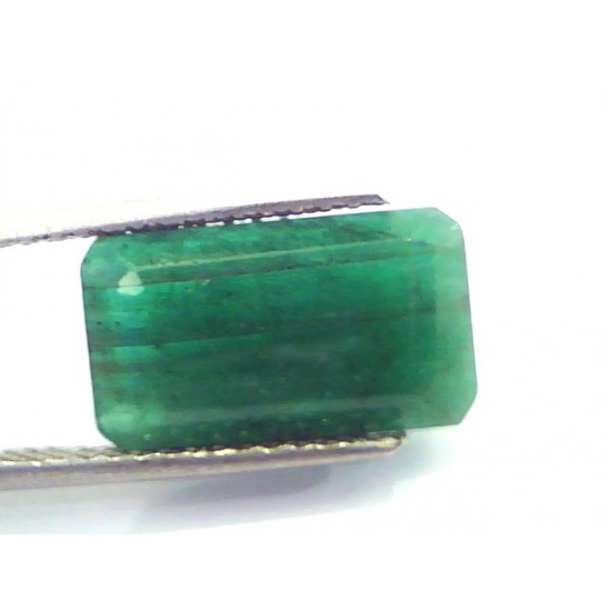 6.32 Carat Natural Untreated Zambian Emerald Premium Colour