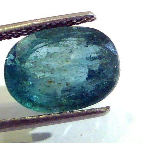 6.48 Ct Untreated Natural Zambian Emerald Gemstone Panna stone