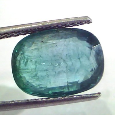 6.54 Ct Untreated Natural Zambian Emerald Gemstone Panna Gemstone