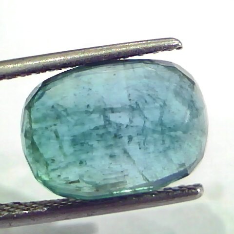 6.54 Ct Untreated Natural Zambian Emerald Gemstone Panna Gemstone
