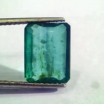 6.57 Ct Untreated Natural Zambian Emerald Gemstone Panna AA++
