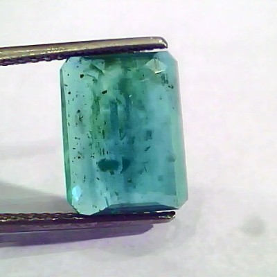 6.57 Ct Untreated Natural Zambian Emerald Gemstone Panna AA++