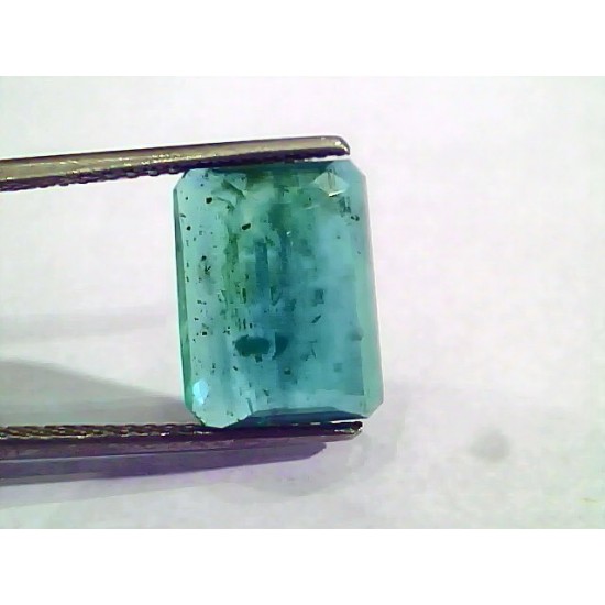 6.57 Ct Untreated Natural Zambian Emerald Gemstone Panna AA++
