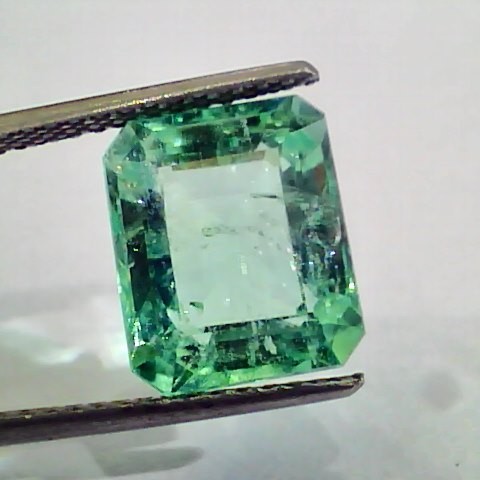 6.61 Ct Unheated Natural Colombian Emerald Gemstone **RARE**