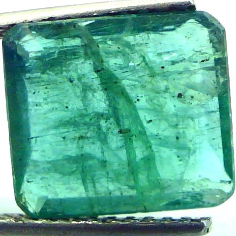 6.68 Ct Unheated Untreated Natural Zambian Emerald A++ Colour