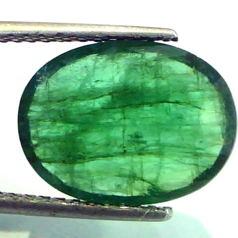 6.62 Ct Natural Untreated Zambian Emerald Gemstone,Real panna