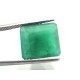6.84 Ct Certified Untreated Natural Deep Green Zambian Emerald
