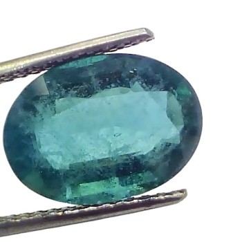 6.91 Ct GII Certified Untreated Natural Zambian Emerald Panna Gems 6.91 Ct GII Certified Untreated Natural Zambian Emerald Panna Gems