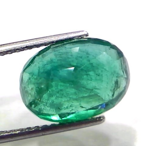 7.02 Ct GII Certified Untreated Natural Zambian Emerald Gems AAAA