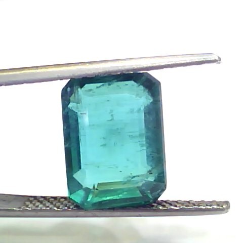 7.06 Ct Untreated Natural Zambian Emerald Gemstone Panna Gems AAAAA