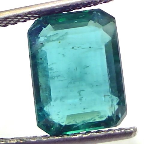 7.06 Ct Untreated Natural Zambian Emerald Gemstone Panna Gems AAAAA