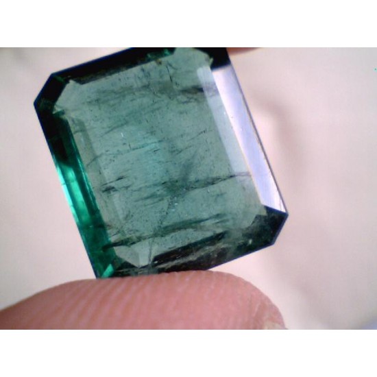 7.07 Ct Untreated Premium Green Zambian Natural Emerald Gemstone
